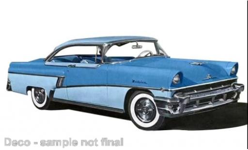 Diecast model cars Mercury Montclair Hardtop blue/blue 1956 1/18 Sun Star