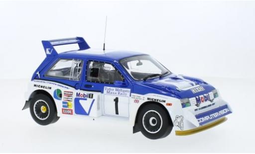 Diecast model cars MG Metro 6R4 No.1 Rally Manx 1986 1/18 Sun Star