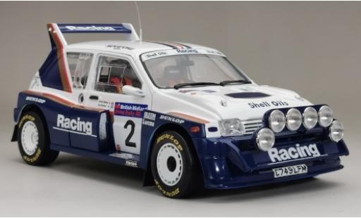 Diecast model cars MG Metro 6R4 RHD No.2 Rothmans Racing British Midland Ulster Rally 1986 J.McRae/I.Grindrod 1/18 Sun Star