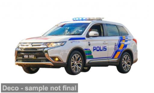 Diecast model cars Mitsubishi Outlander Base 2018 Police (MYS) 1/43 Sun Star