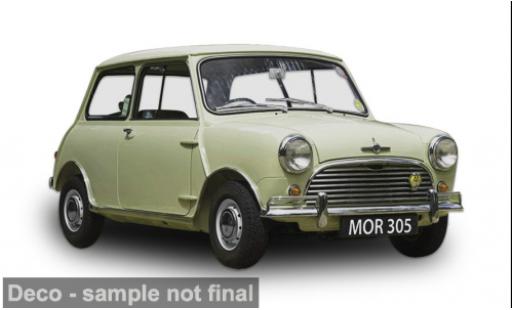 Diecast model cars Mini Cooper S Morris mini cooper yellow 1964 1/12 Sun Star