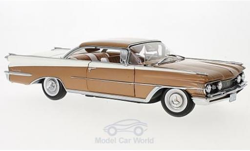 Diecast model cars Oldsmobile 98 Hardtop bronze/white 1959 1/18 Sun Star