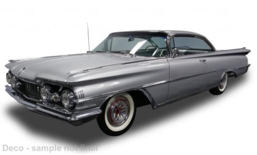 Diecast model cars Oldsmobile 98 Hardtop metallise grey 1959 1/18 Sun Star