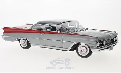 Diecast model cars Oldsmobile 98 Hardtop metallic grey/red 1959 1/18 Sun Star