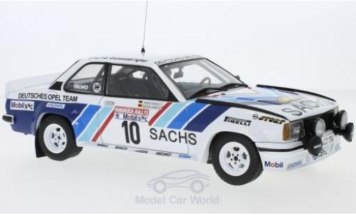 Diecast model cars Opel Ascona 400 No.10 Deutsches Team Sachs Rally DM Rally Hunsr&Atilde;&frac14;ck 1980 R.Hainbach/W.Hohenadel 1/18 Sun Star