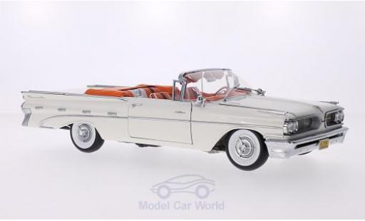 Diecast model cars Pontiac Bonneville Convertible beige 1959 hood ge&Atilde;&para;ffnet 1/18 Sun Star