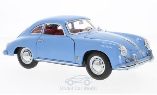 Diecast model cars Porsche 356 A 1500 GS Carrera GT blue 1957 1/18 Sun Star