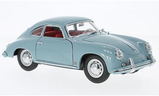 Diecast model cars Porsche 356 A A GS Carrera GT blue 1957 sans Vitrine 1/18 Sun Star