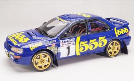 Diecast model cars Subaru Impreza 555 No.1 Rally Catalunya 1996 C.McRae/D.Ringer 1/18 Sun Star