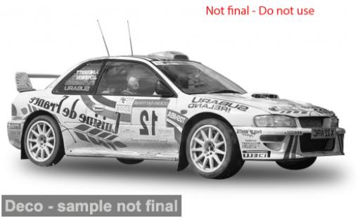 Diecast model cars Subaru Impreza WRC S6 Jim Clark Rally 2002 #12 1/18 Sun Star