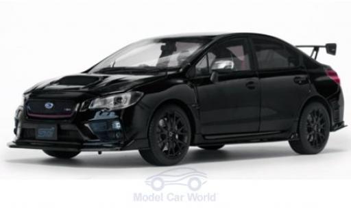 Diecast model cars Subaru WRX STI (S207) black RHD 2015 NBR Challenge Package 1/18 Sun Star