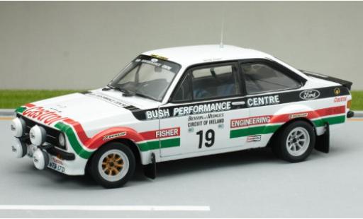 Diecast model cars Ford Escort RS 1800 MkII RS1800 No.19 Castrol Rally Irland 1979 1/18 Sun Star