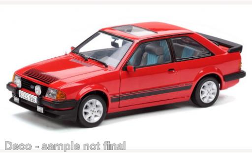 Diecast model cars Ford Escort RS 1600i MKIII red 1983 1/18 Sun Star