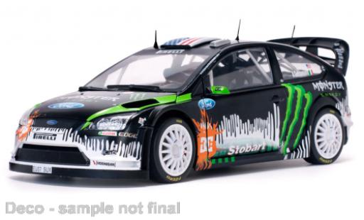 Diecast model cars Ford Focus RS WRC No.43 Monster Rallyday Show at Castle Coombe Circuit 2010 1/18 Sun Star