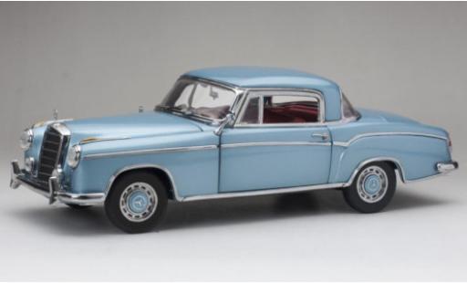 Diecast model cars Mercedes CLA Coupe 220 SE (W128) metallic blue 1958 1/18 Sun Star