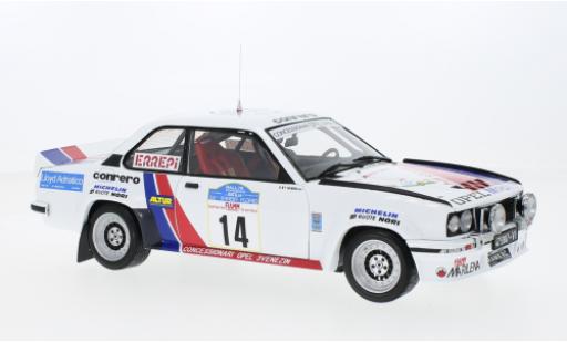 Diecast model cars Opel Ascona B 400 B No.14 Hawk Racing Club Rally WM Rally Targa Florio 1981 1/18 Sun Star