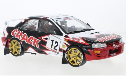 Diecast model cars Subaru Impreza 555 No.12 Crack Rally Ypern 1998 1/18 Sun Star