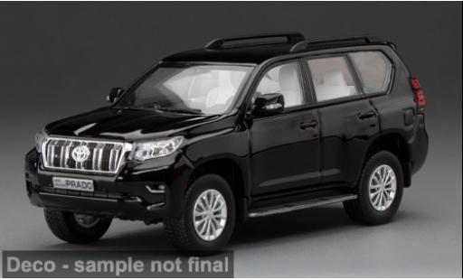 Diecast model cars Toyota Land Cruiser Prado black 2018 1/43 Sun Star