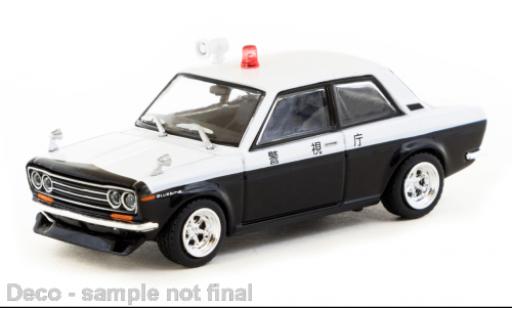 Diecast model cars Datsun 510 police Japanische 1/64 Tarmac Works