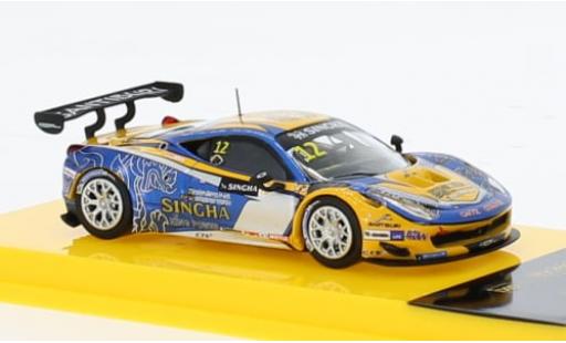 Diecast model cars Ferrari 458 Italia GT3 No.12 GT Asia 2016 1/64 Tarmac Works