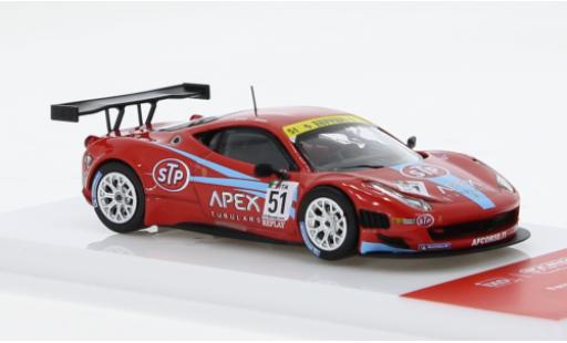 Diecast model cars Ferrari 458 Italia GT3 No.51 FIA 2011 1/64 Tarmac Works