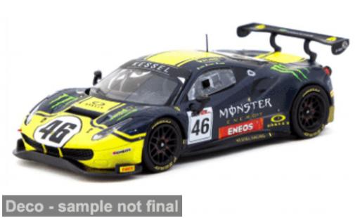 Diecast model cars Ferrari 488 GT3 12h Gulf 2019 #46 1/64 Tarmac Works
