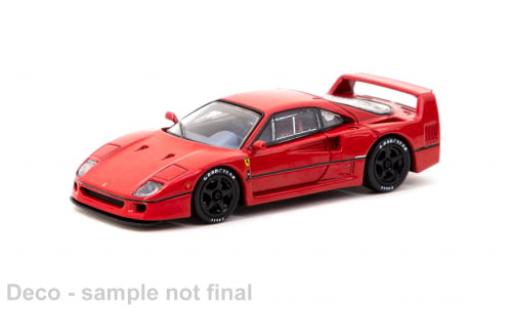 Diecast model cars Ferrari F40 Lightweight red 1/64 Tarmac Works