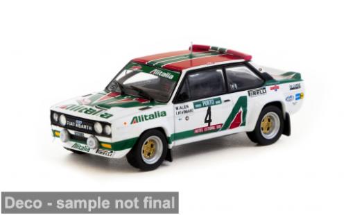 Diecast model cars Fiat 131 Abarth Rally Portugal 1978 #4 1/64 Tarmac Works