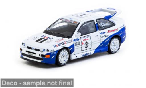 Diecast model cars Ford Escort Cosworth RS Tour de Corse 1993 #3 1/64 Tarmac Works