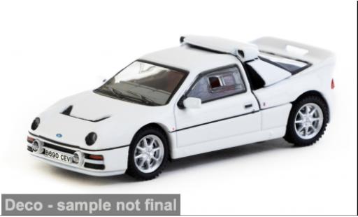 Diecast model cars Ford RS200 Route white 1/64 Tarmac Works