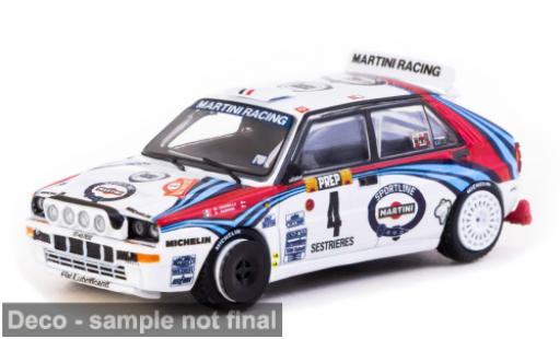 Diecast model cars Lancia Delta HF Integrale Rally Monte Carlo 1992 #4 1/64 Tarmac Works