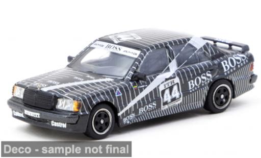 Diecast model cars Mercedes 190 DTM E 2.3-16V (W201) black Boss #44 1/64 Tarmac Works