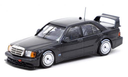 Diecast model cars Mercedes 190 Evo E 2.5-16 2 (W201) metallic black 1/64 Tarmac Works