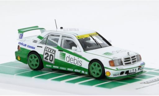 Diecast model cars Mercedes 190 DTM E 2.5-16 Evo 2 (W201) No.20 Zakspeed Debis 1991 1/64 Tarmac Works