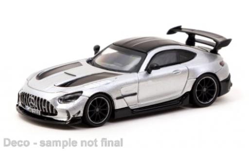 Diecast model cars Mercedes AMG GT Black Series silver 1/64 Tarmac Works