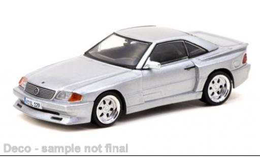 Diecast model cars Mercedes SL Base SL500 (R129) Koenig Specials silver 1/64 Tarmac Works