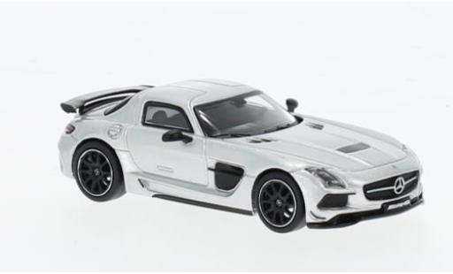 Diecast model cars Mercedes B Black Series Mercedes SLS A lack silver 1/64 Tarmac Works