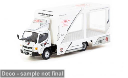 Diecast model cars Mitsubishi Fuso Canter EVA Racing 1/64 Tarmac Works