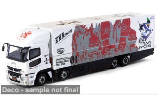 Diecast model cars Mitsubishi Fuso Super Great EVA Racing 1/64 Tarmac Works