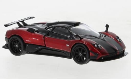 Diecast model cars Pagani Zonda Cinque metallise red 1/64 Tarmac Works