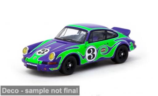 Diecast model cars Porsche 911 RSR 2.8 Psychodelic #3 1/64 Tarmac Works