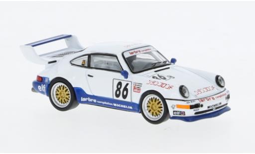 Diecast model cars Porsche 911 Turbo S LM GT No.86 1000 Km Suzuka 1994 1/64 Tarmac Works