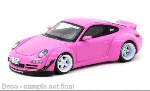 Diecast model cars Porsche 911 RWB pink 1/64 Tarmac Works