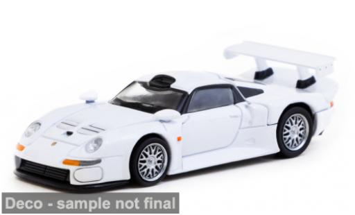 Diecast model cars Porsche 911 GT1 white 1/64 Tarmac Works