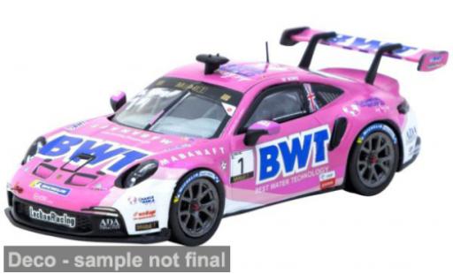 Diecast model cars Porsche 911 GT3 Mobil 1 Supercup 2024 BWT #1 1/64 Tarmac Works