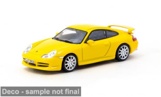 Diecast model cars Porsche 911 GT3 yellow 1/64 Tarmac Works