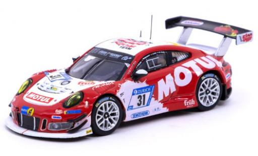 Diecast model cars Porsche 911 GT3 R No.31 Frikadelli Racing Team Motul 24h N&Atilde;&frac14;rburgring 2017 T.Kristensen/K.Bachler/N.Siedler/L.Luhr 1/64 Tarmac Works
