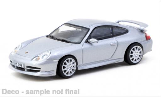 Diecast model cars Porsche 911 GT3 silver 1/64 Tarmac Works