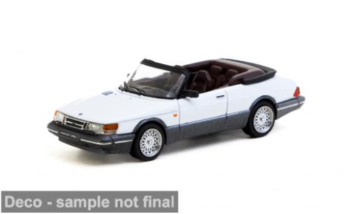 Diecast model cars Saab 900 Turbo white 1/64 Tarmac Works