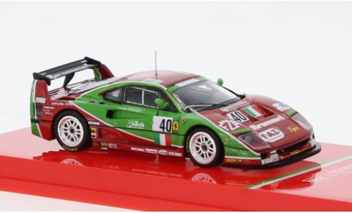 Diecast model cars Ferrari F40 LM No.40 24h Le Mans 1995 1/64 Tarmac Works